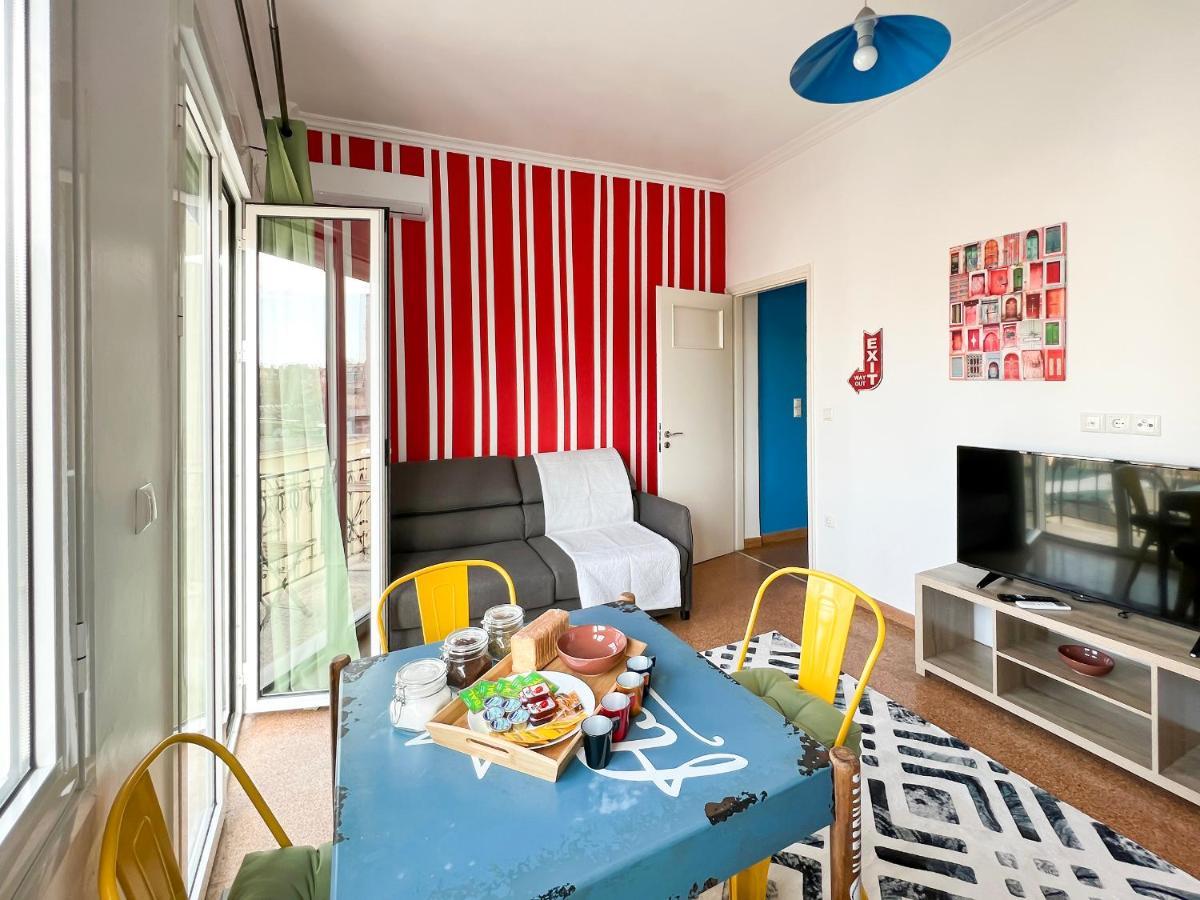 雅典Soho Artsy 55Sqm Apt With Acropolis View公寓 外观 照片