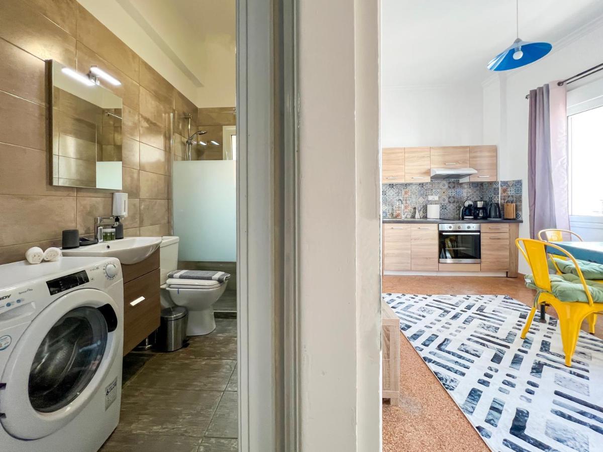 雅典Soho Artsy 55Sqm Apt With Acropolis View公寓 外观 照片